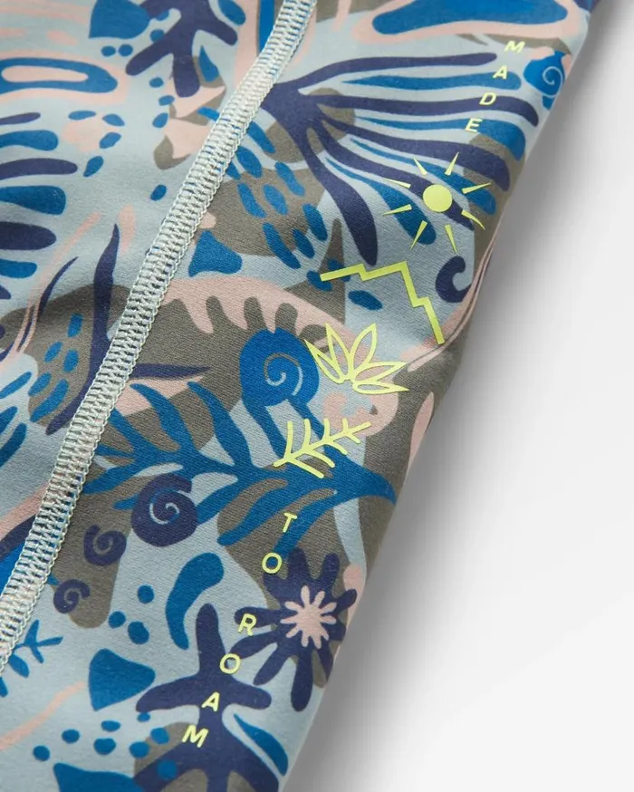 Women Bottoms Passenger Mantra Recycled Leggings Abstract Seaweed Pistachio Abstract Seaweed Pistachio