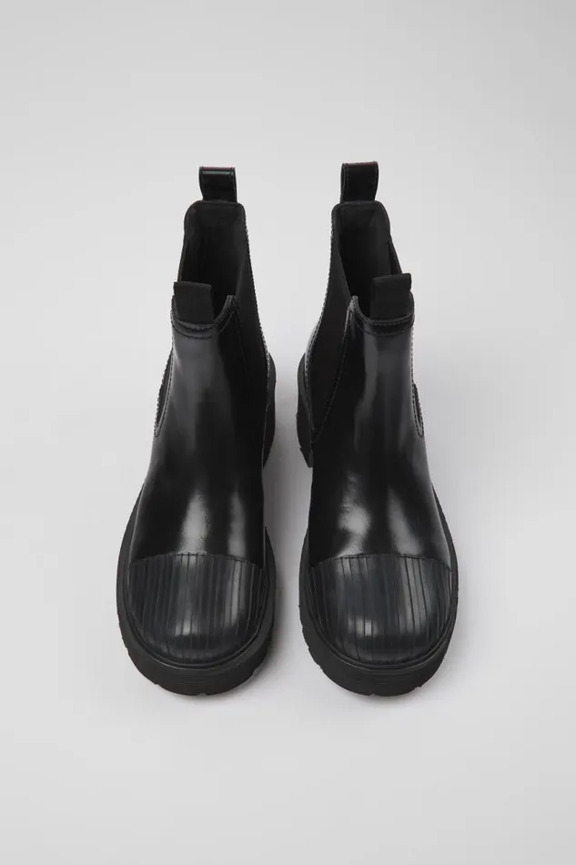 Women Camper Ankle Boots Milah Black Leather Chelsea Boots Women Camper Ankle Boots Milah Black Leather Chelsea Boots