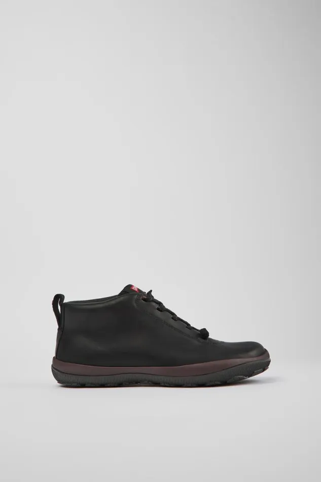 Women Camper Ankle Boots Peu Pista GORETEX Black Leather Sneakers Women Camper Ankle Boots Peu Pista GORETEX Black Leather Sneakers