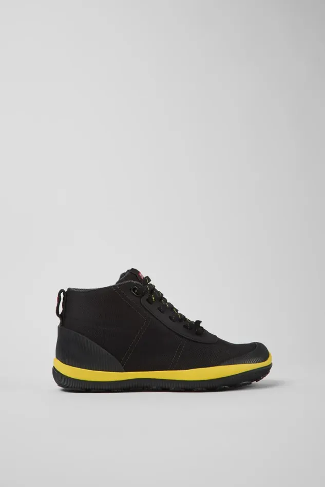 Women Camper Ankle Boots Peu Pista GORETEX Black Textile Ankle Boots Women Camper Ankle Boots Peu Pista GORETEX Black Textile Ankle Boots