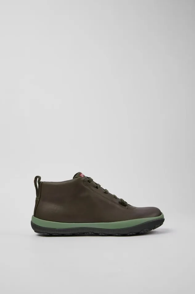 Women Camper Ankle Boots Peu Pista GORETEX Green Leather Sneakers Women Camper Ankle Boots Peu Pista GORETEX Green Leather Sneakers