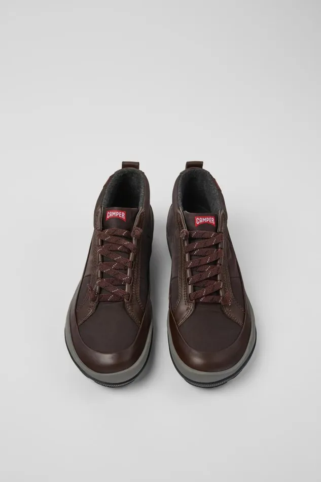 Women Camper Ankle Boots Peu Pista PrimaLoft MICHELIN Brown Ankle Boots Women Camper Ankle Boots Peu Pista PrimaLoft MICHELIN Brown Ankle Boots