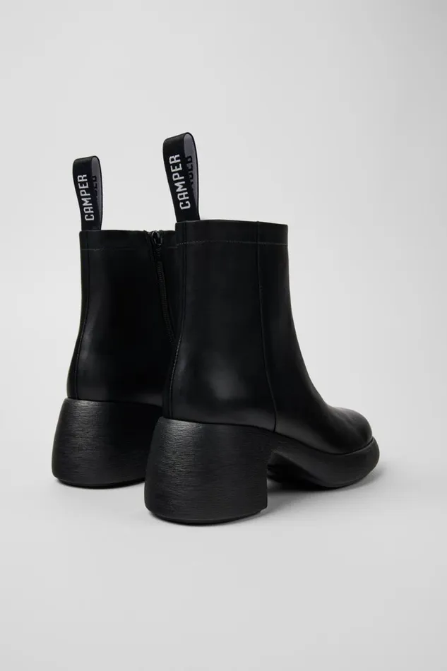 Women Camper Ankle Boots Thelma Black Leather Boots Women Camper Ankle Boots Thelma Black Leather Boots