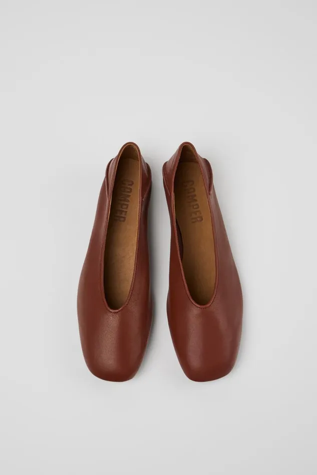 Women Camper Ballerinas Casi Myra Red Leather Ballerinas Women Camper Ballerinas Casi Myra Red Leather Ballerinas