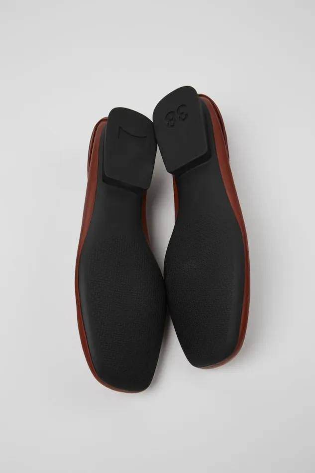 Women Camper Ballerinas Casi Myra Red Leather Ballerinas Women Camper Ballerinas Casi Myra Red Leather Ballerinas