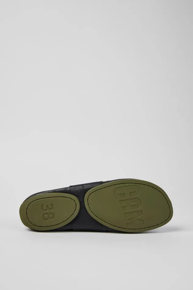 Women Camper Ballerinas Right Black Leather Mary Jane Women Camper Ballerinas Right Black Leather Mary Jane