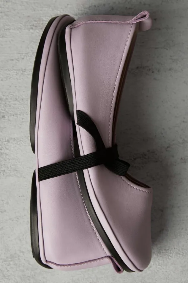 Women Camper Ballerinas Right Purple Leather Mary Jane Women Camper Ballerinas Right Purple Leather Mary Jane