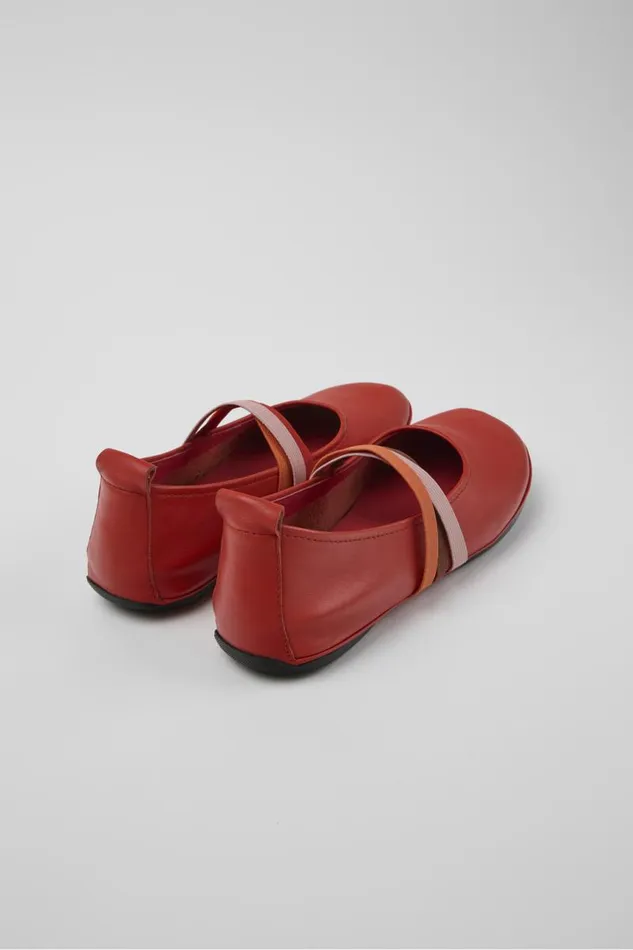 Women Camper Ballerinas Twins Red Leather Ballerina Women Camper Ballerinas Twins Red Leather Ballerina