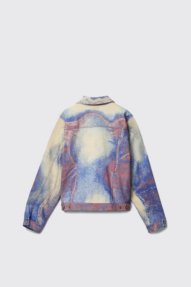 Women Camper Denim Denim Jacket BlueBeigeRed Denim Jacket Women Camper Denim Denim Jacket BlueBeigeRed Denim Jacket