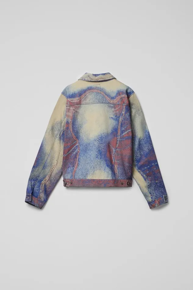 Women Camper Denim Denim Jacket BlueBeigeRed Denim Jacket Women Camper Denim Denim Jacket BlueBeigeRed Denim Jacket