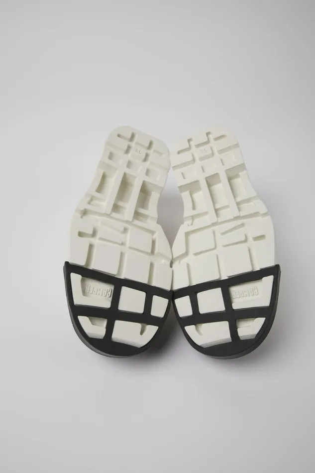 Women Camper Flat Shoes Junction White Nondyed Leather Shoes Women Camper Flat Shoes Junction White Nondyed Leather Shoes