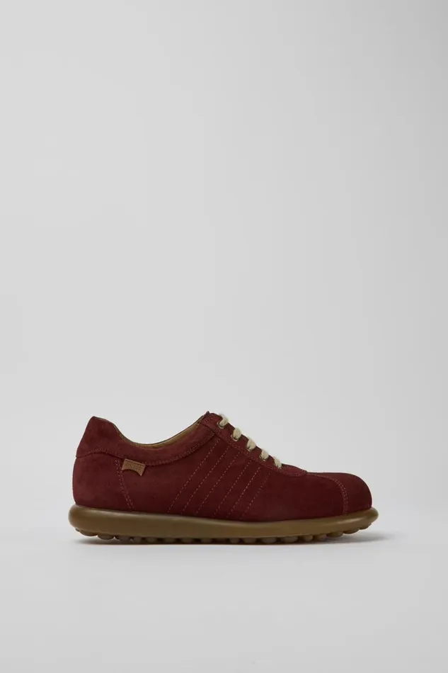 Women Camper Flat Shoes Pelotas Iconic Red Shoe Women Camper Flat Shoes Pelotas Iconic Red Shoe