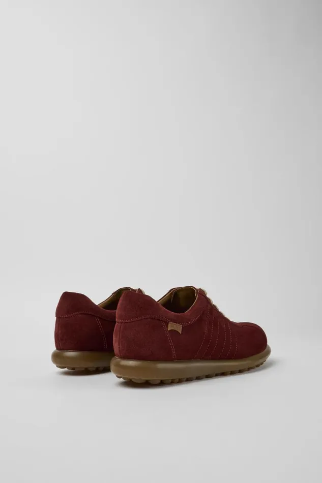 Women Camper Flat Shoes Pelotas Iconic Red Shoe Women Camper Flat Shoes Pelotas Iconic Red Shoe
