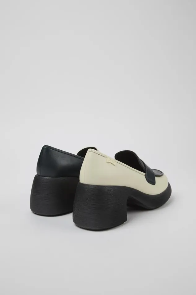 Women Camper Formal Shoes Twins Multicolored Leather Loafers Women Camper Formal Shoes Twins Multicolored Leather Loafers