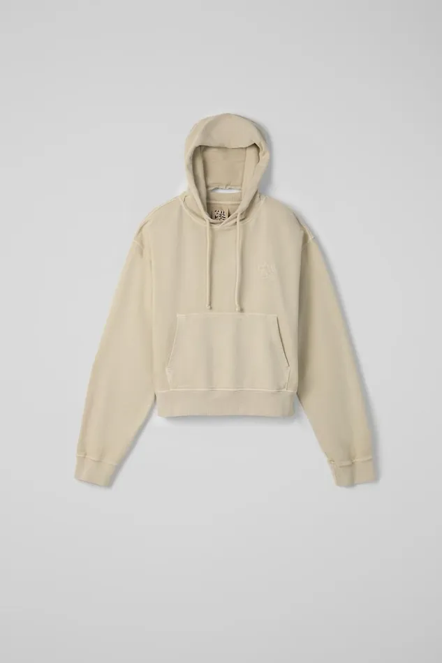 Women Camper Jersey Hoodie Beige Organic Cotton Hoodie Women Camper Jersey Hoodie Beige Organic Cotton Hoodie
