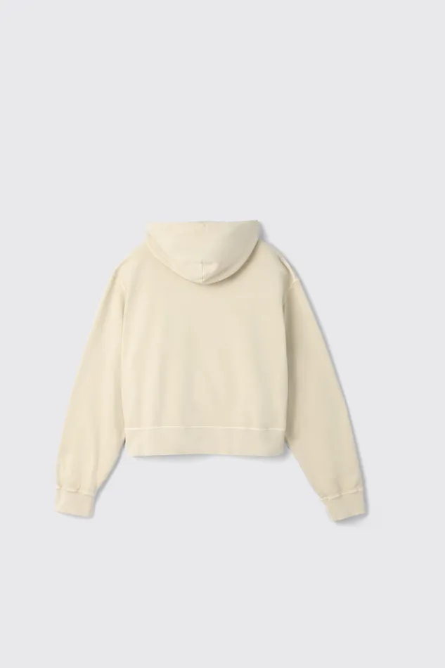 Women Camper Jersey Hoodie Beige Organic Cotton Hoodie Women Camper Jersey Hoodie Beige Organic Cotton Hoodie
