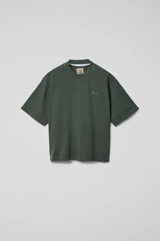 Women Camper Jersey TShirt Green Cotton Tshirt Women Camper Jersey TShirt Green Cotton Tshirt