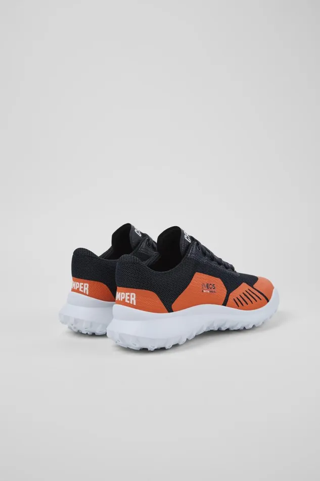 Women Camper Sneakers Camper X INEOS Britannia Blue And Orange Textile Sneakers Women Camper Sneakers Camper X INEOS Britannia Blue And Orange Textile Sneakers