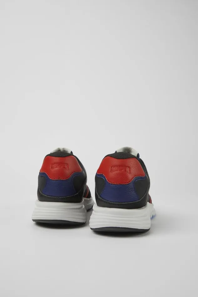 Women Camper Sneakers Drift Black And Red Textile And Leather Sneakers Women Camper Sneakers Drift Black And Red Textile And Leather Sneakers