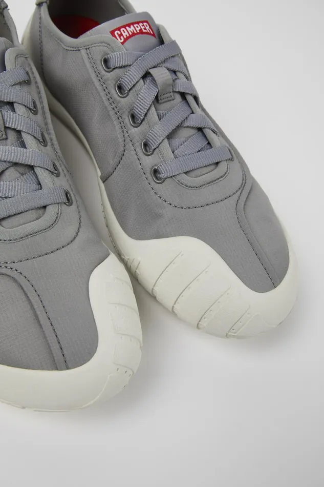Women Camper Sneakers Path Gray Textile Sneakers
