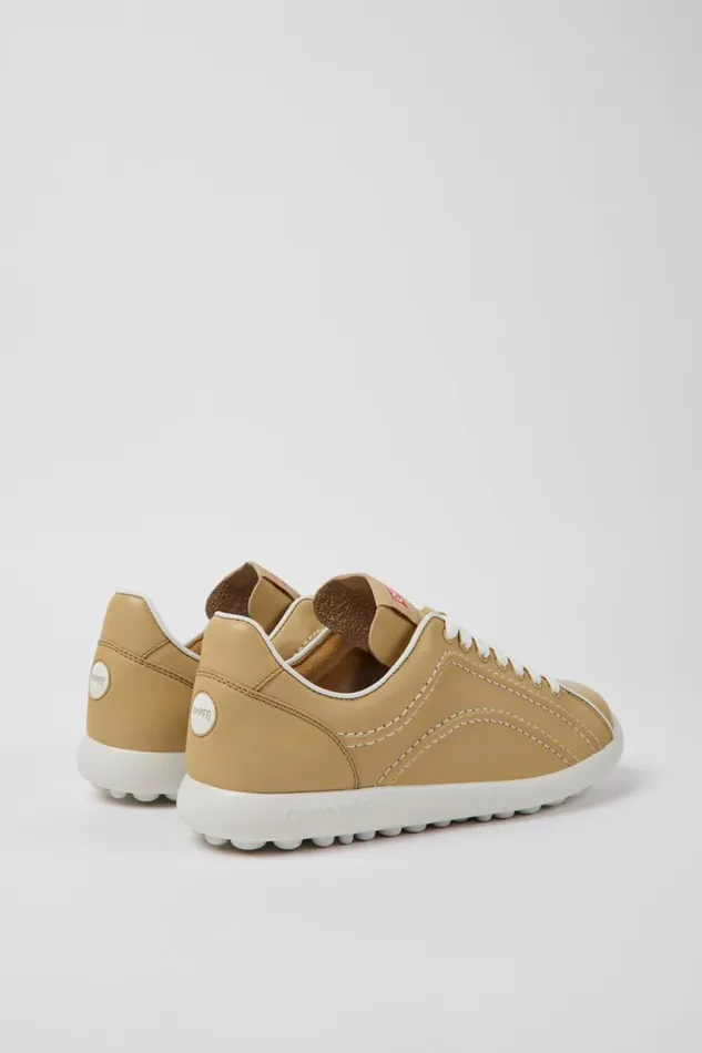 Women Camper Sneakers Pelotas XLite Beige Leather Sneakers Women Camper Sneakers Pelotas XLite Beige Leather Sneakers