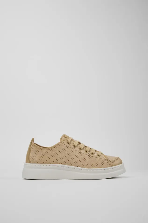 Women Camper Sneakers Runner Beige NubuckLeather Sneaker Women Camper Sneakers Runner Beige NubuckLeather Sneaker