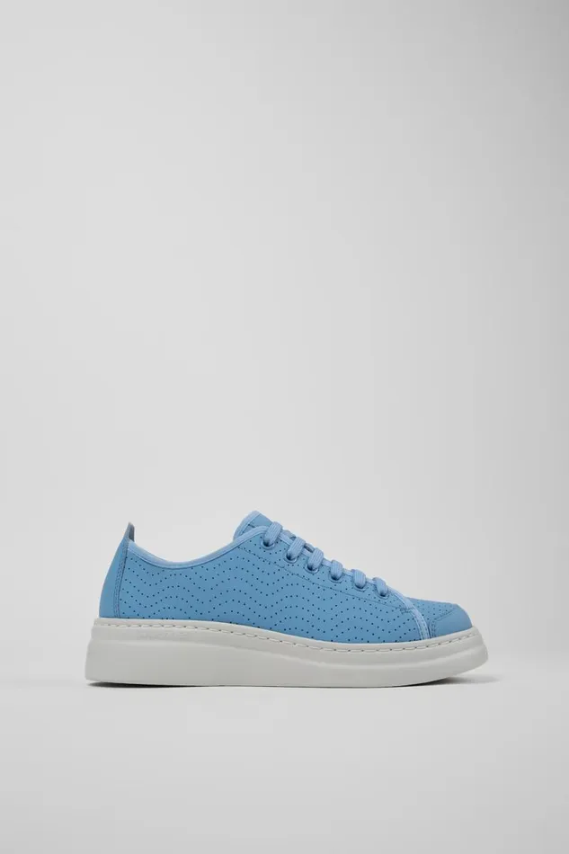Women Camper Sneakers Runner Blue Leather Sneaker Women Camper Sneakers Runner Blue Leather Sneaker