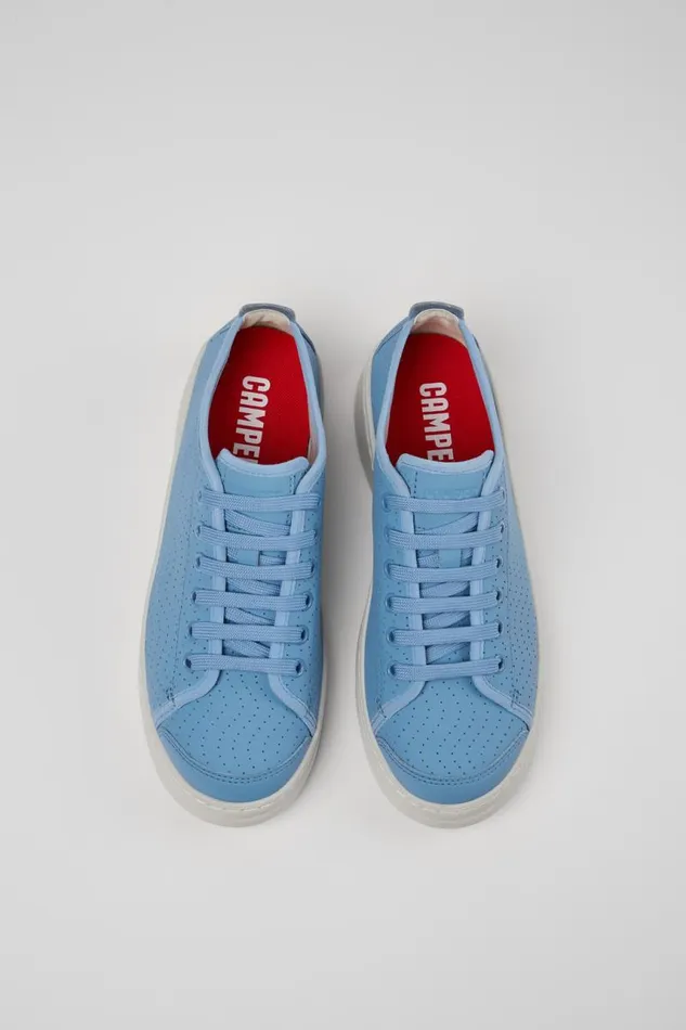 Women Camper Sneakers Runner Blue Leather Sneaker Women Camper Sneakers Runner Blue Leather Sneaker
