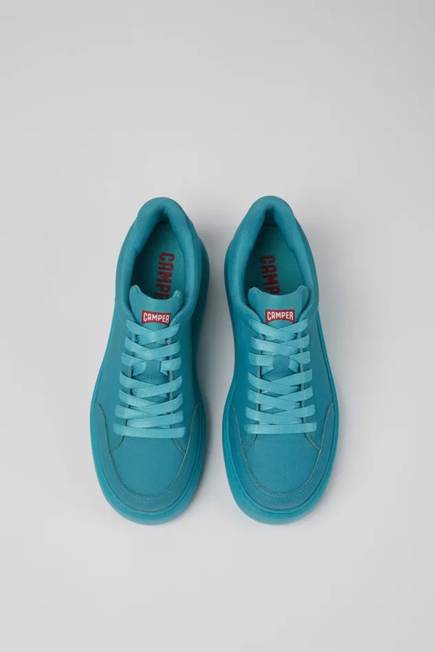Women Camper Sneakers Runner K21 Blue Leather Sneakers Women Camper Sneakers Runner K21 Blue Leather Sneakers