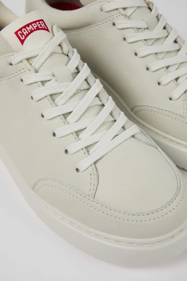 Women Camper Sneakers Runner K21 White Leather Shoe