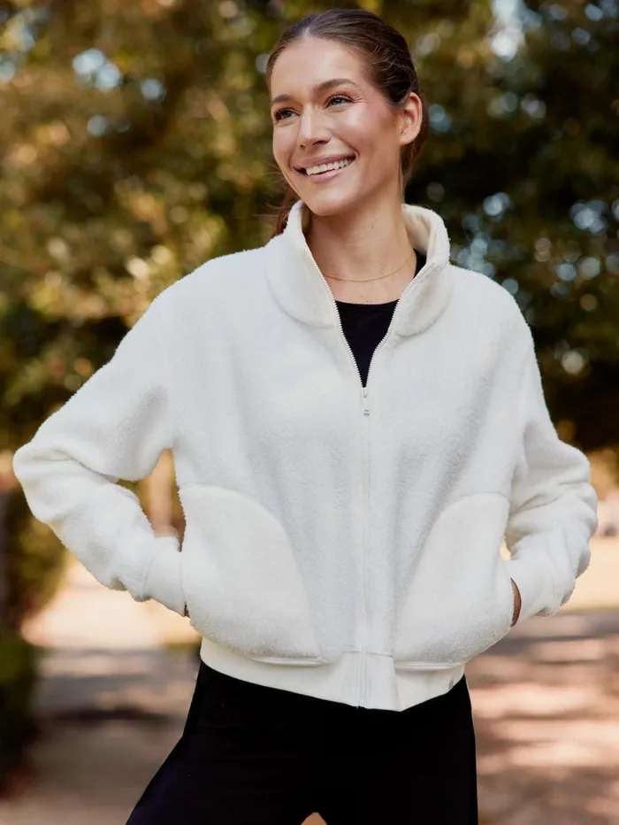 Women Chamonix Sherpa Bomber Jacket Tasc Performance Outerwear