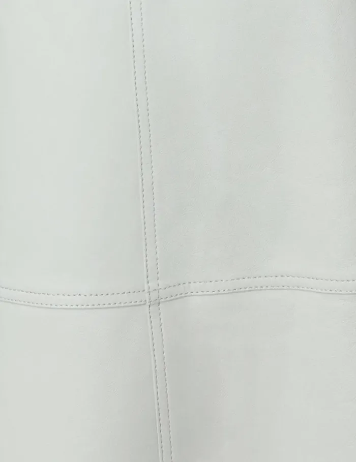 Women Clothing Zimmermann Natura Leather Cropped Pant Mint