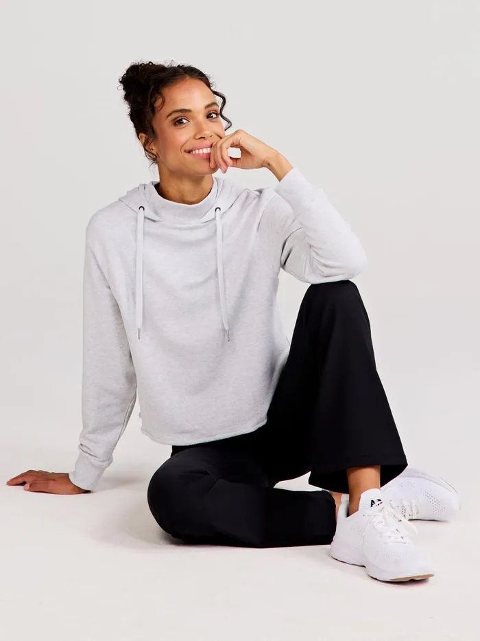 Women Clubhouse French Terry Hoodie Tasc Performance Lounge