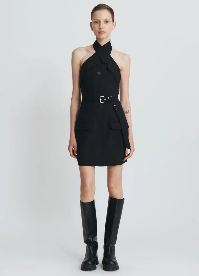 Women Criss Cross Tailored Dress MONSE Dresses