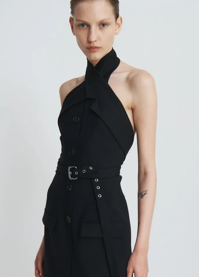 Women Criss Cross Tailored Dress MONSE Dresses