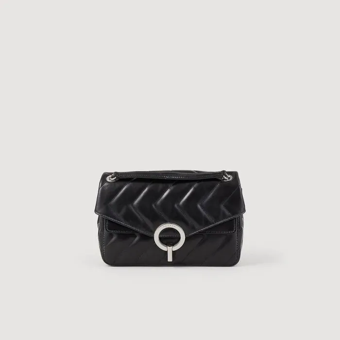 Women Crossbody Bags SANDRO Yza Bag Black