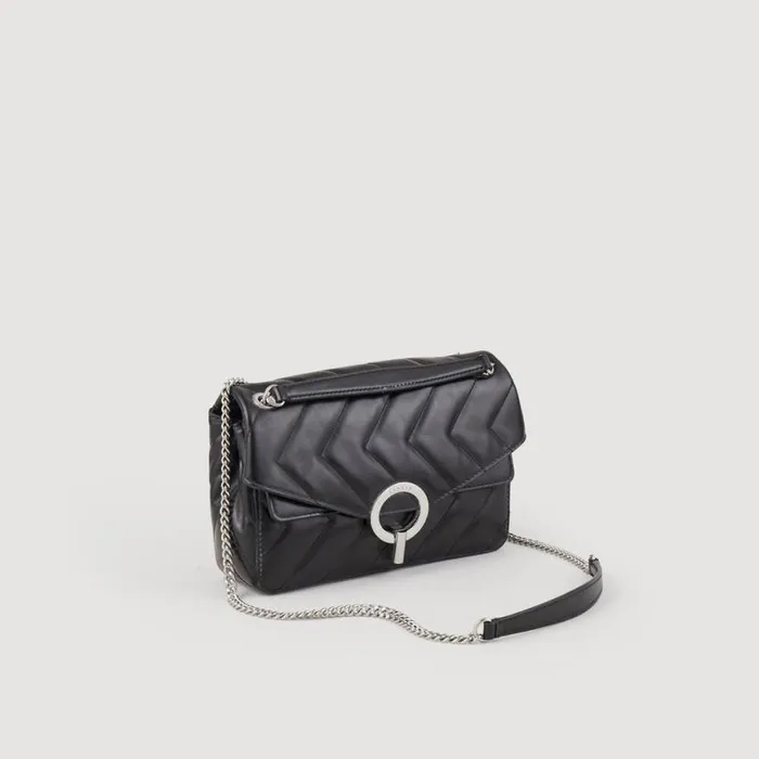 Women Crossbody Bags SANDRO Yza Bag Black