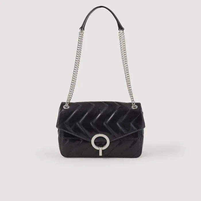 Women Crossbody Bags SANDRO Yza Bag Black