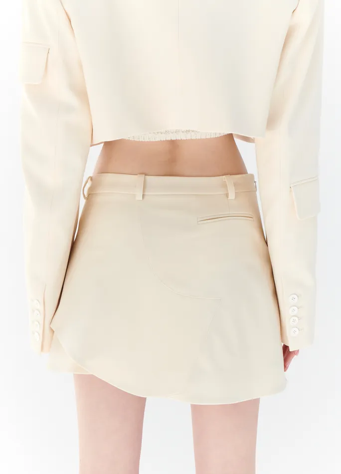 Women Deconstructed Jacket Skirt MONSE Bottoms