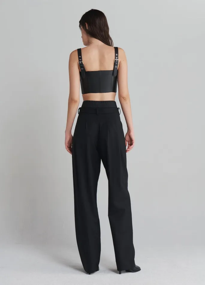 Women Double Waistband Trousers MONSE Bottoms
