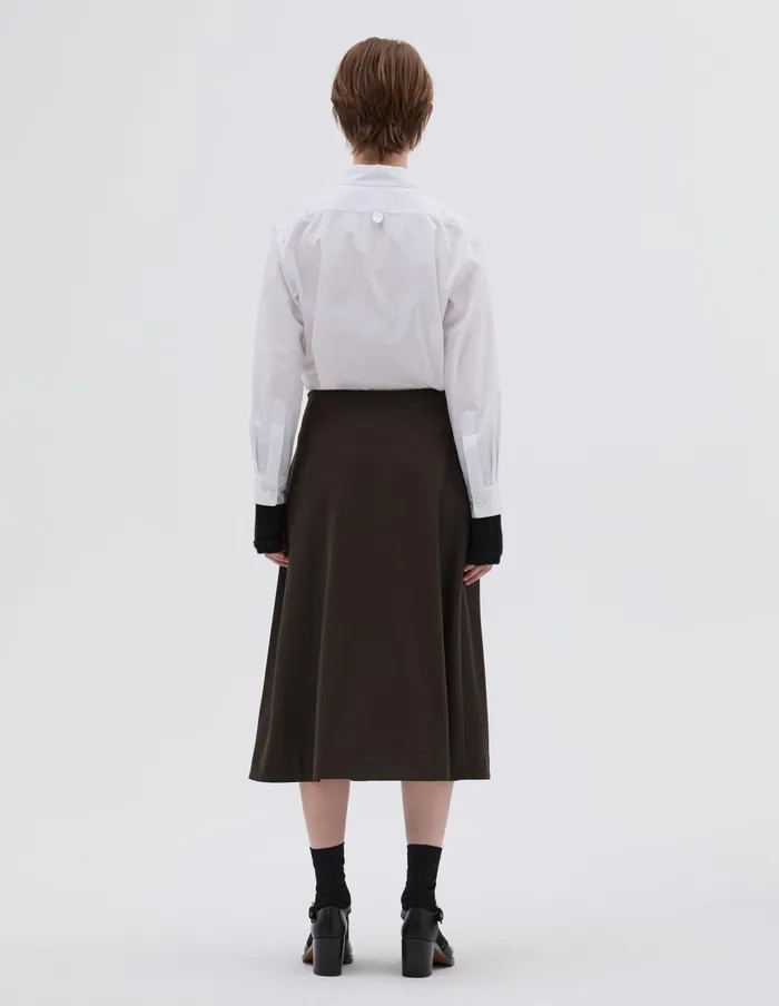 Women Full Skirt Teak Margaret Howell Skirts