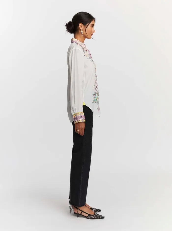 Women GABRIELA SHIRT White Robert Graham Tops