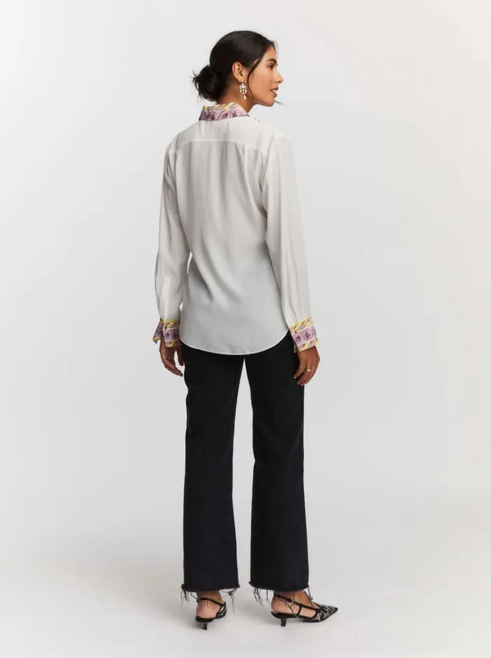 Women GABRIELA SHIRT White Robert Graham Tops