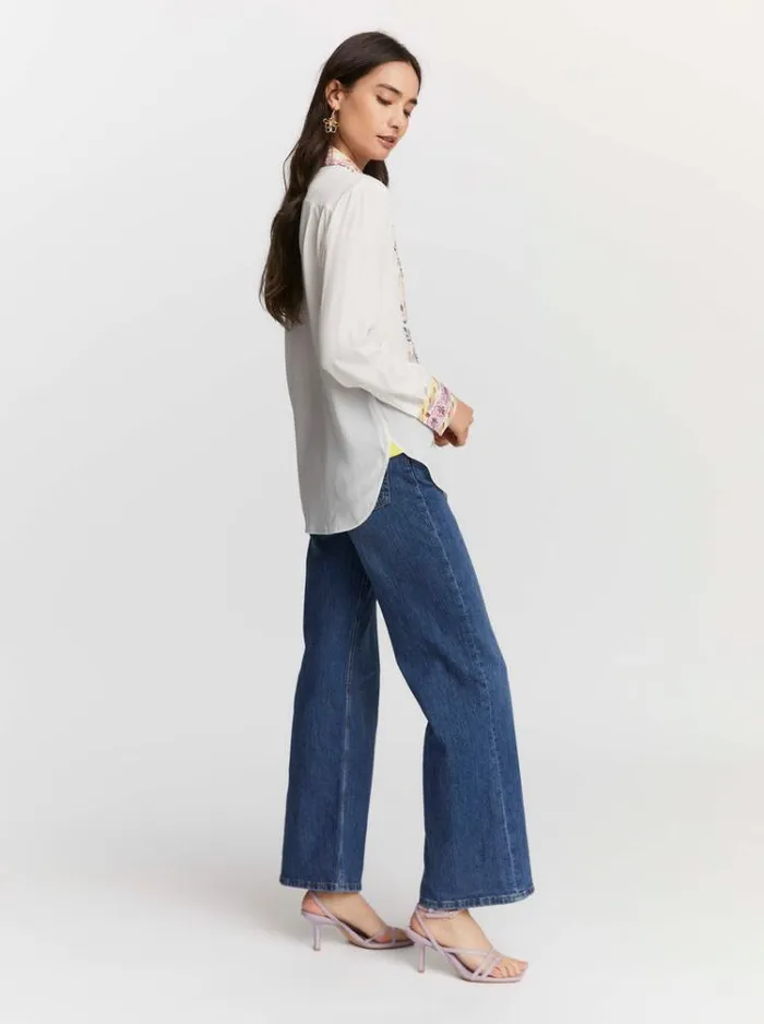 Women GABRIELA SHIRT White Robert Graham Tops