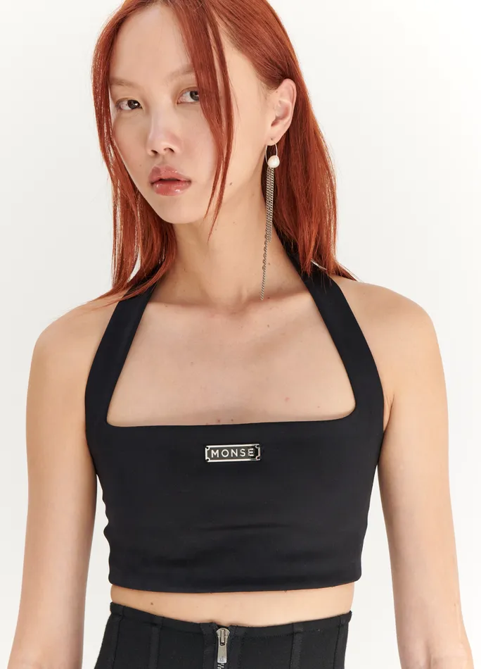 Women Halter Sports Bra MONSE Tops