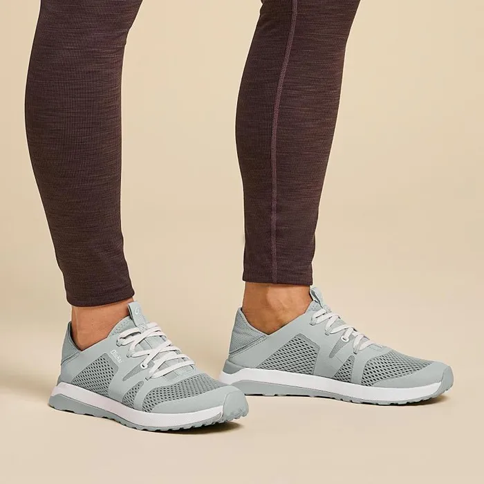 Women Huia Womens SlipOn Athletic Shoes Pale Grey Olukai Athletic Women Huia Womens SlipOn Athletic Shoes Pale Grey Olukai Athletic
