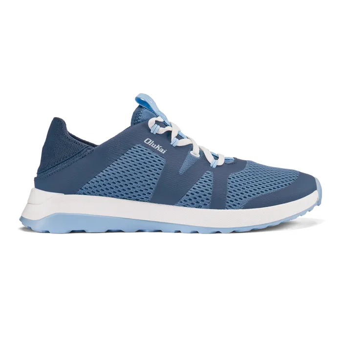 Women Huia Womens SlipOn Athletic Shoes Vintage Blue Sea Ice Olukai SlipOn