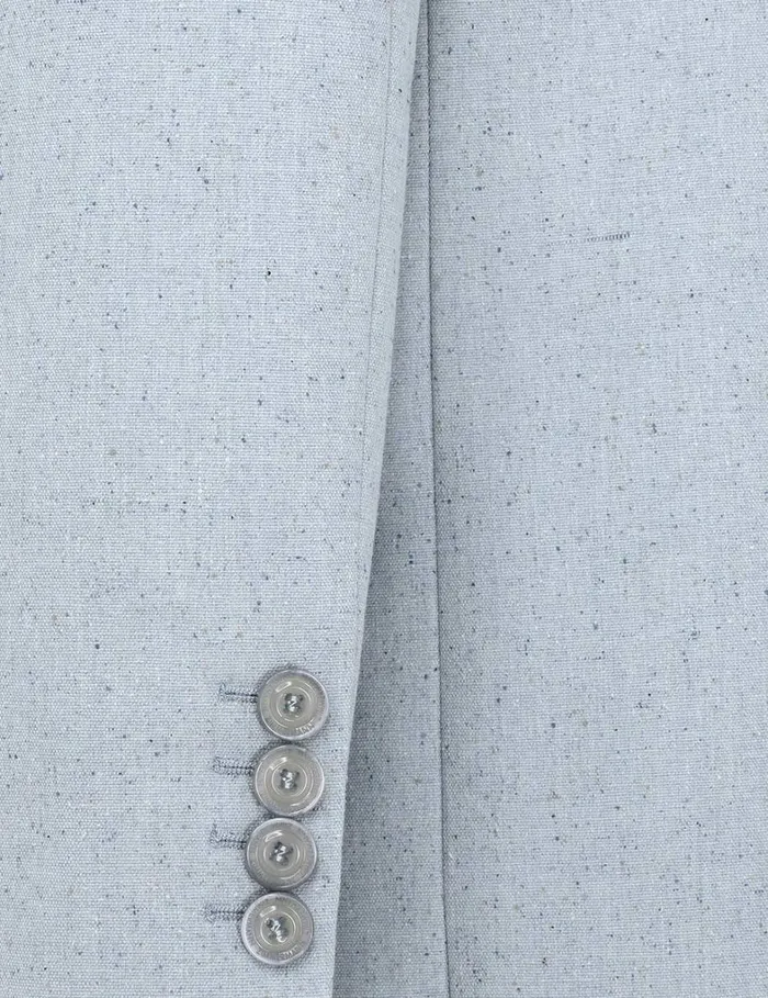 Women Jackets and Coats Zimmermann Natura Melange Jacket Chambray