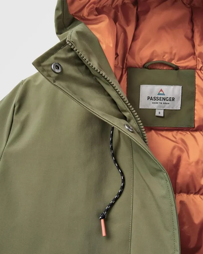 Women Jackets Passenger Alaska Recycled 20 Parka Khaki Khaki