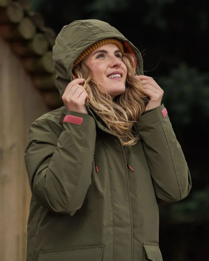 Women Jackets Passenger Alaska Recycled 20 Parka Khaki Khaki